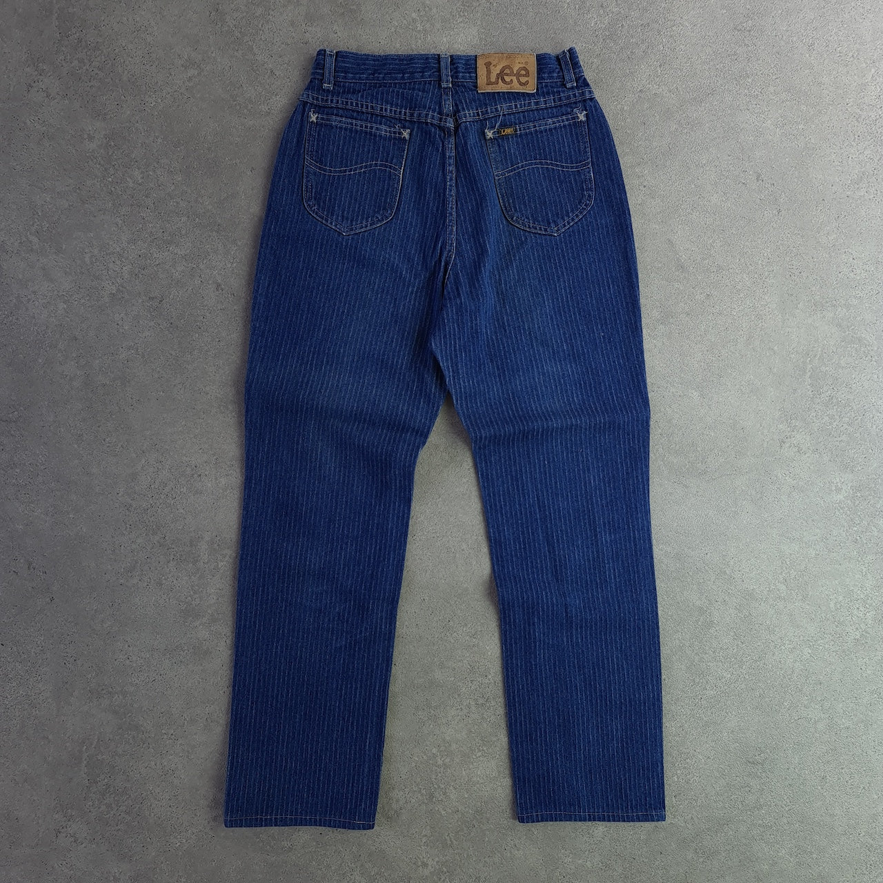 Vintage Lee Pin Stripe High Waist Jeans