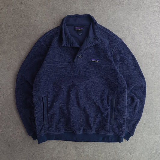 Patagonia Button Up Sherpa Fleece Pullover