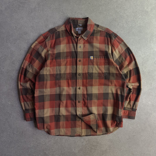 Carhartt Relaxed Fit Checked Flannel Shirt