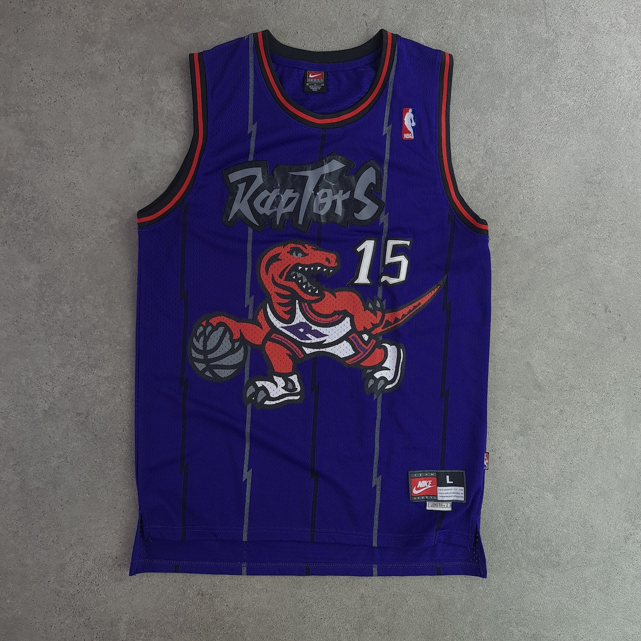 Toronto Raptors Nike NBA Basketball Jersey - Carter 15