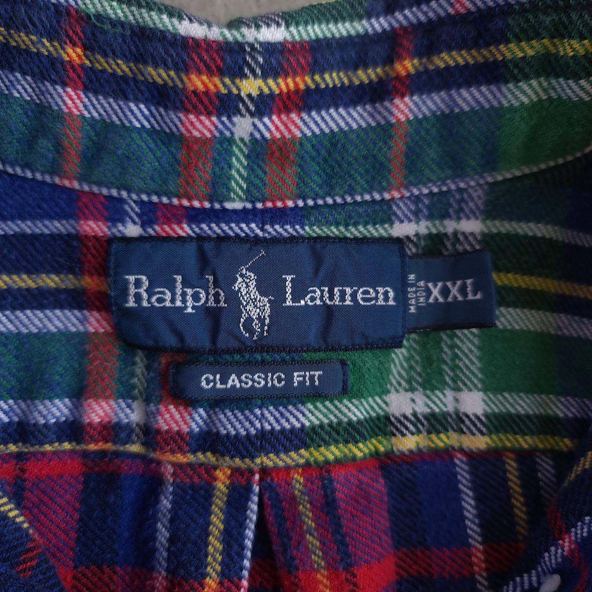 Ralph Lauren Classic Fit Flannel Shirt