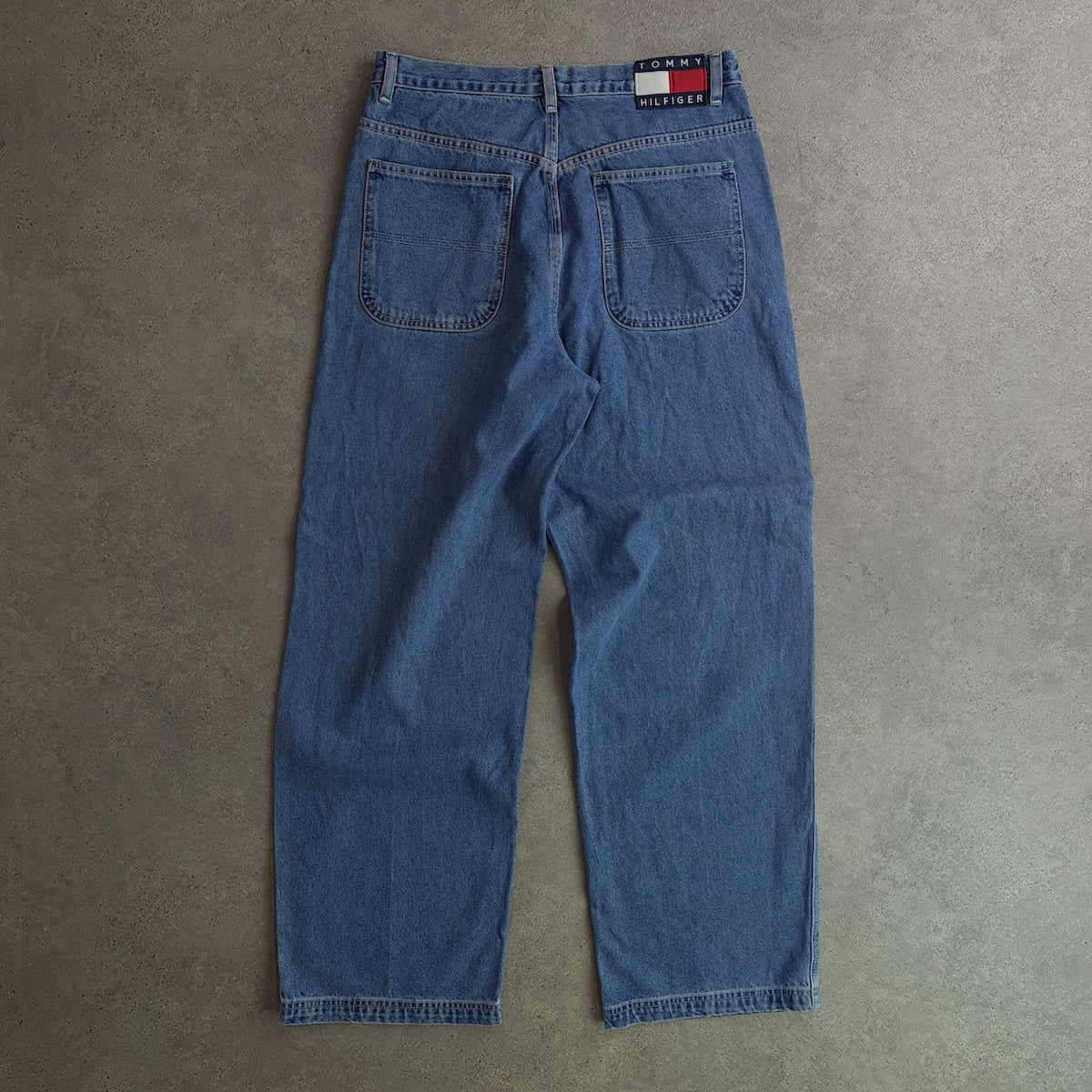 Vintage Tommy Hilfiger Rigid Cotton Baggy Jeans