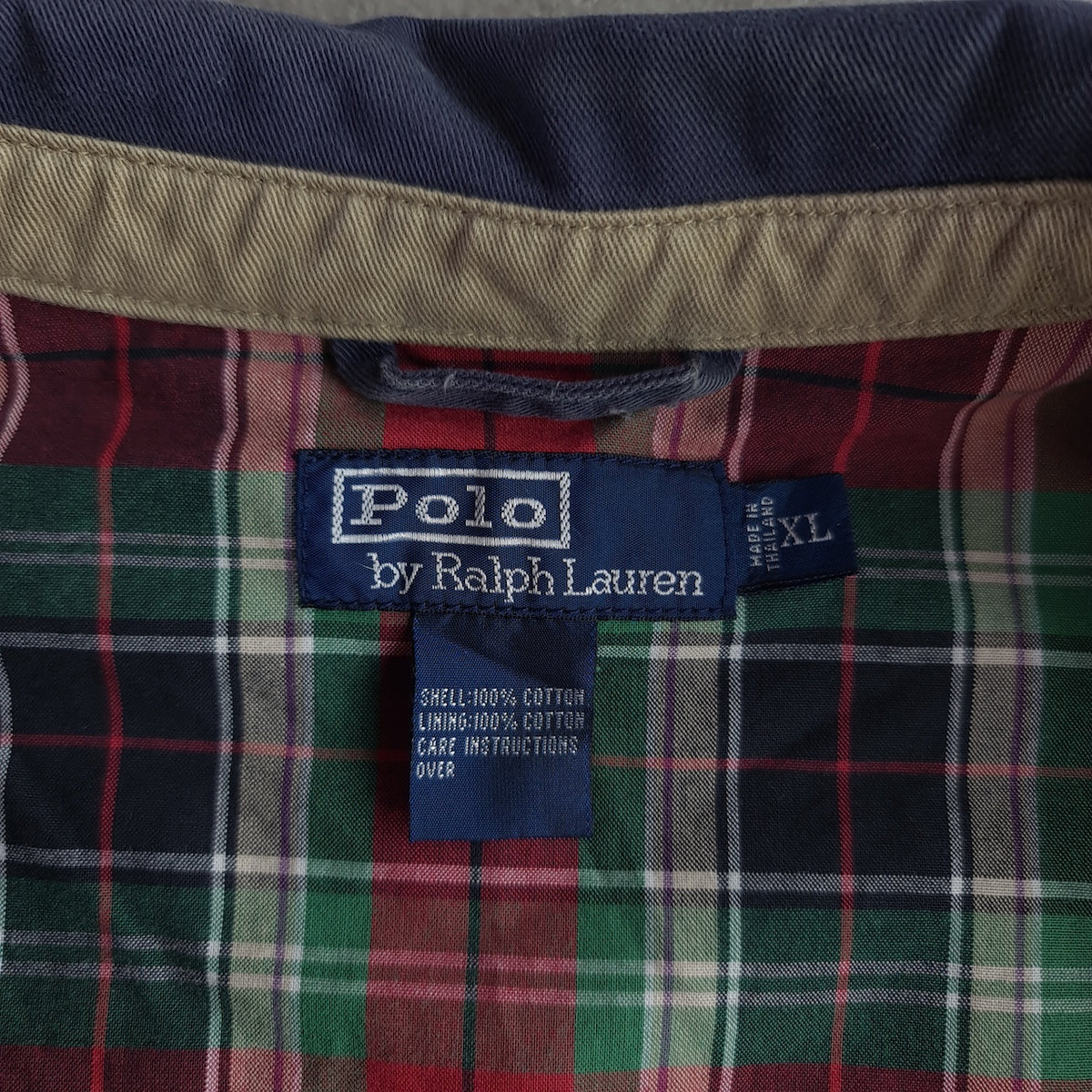 Y2K Polo Ralph Lauren Heavyweight Lined Harrington Jacket