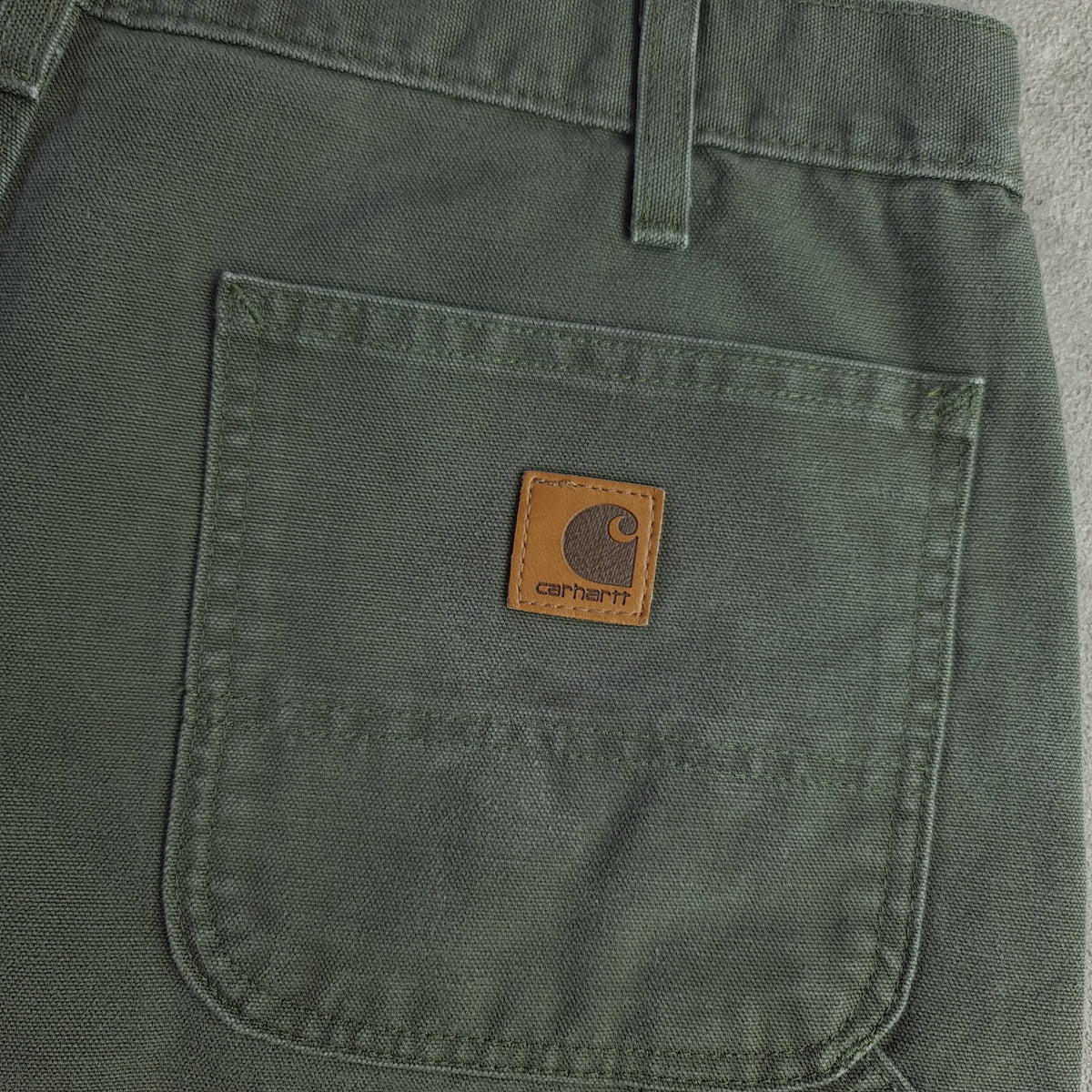 Vintage Carhartt B25 Washed Duck Carpenter Shorts