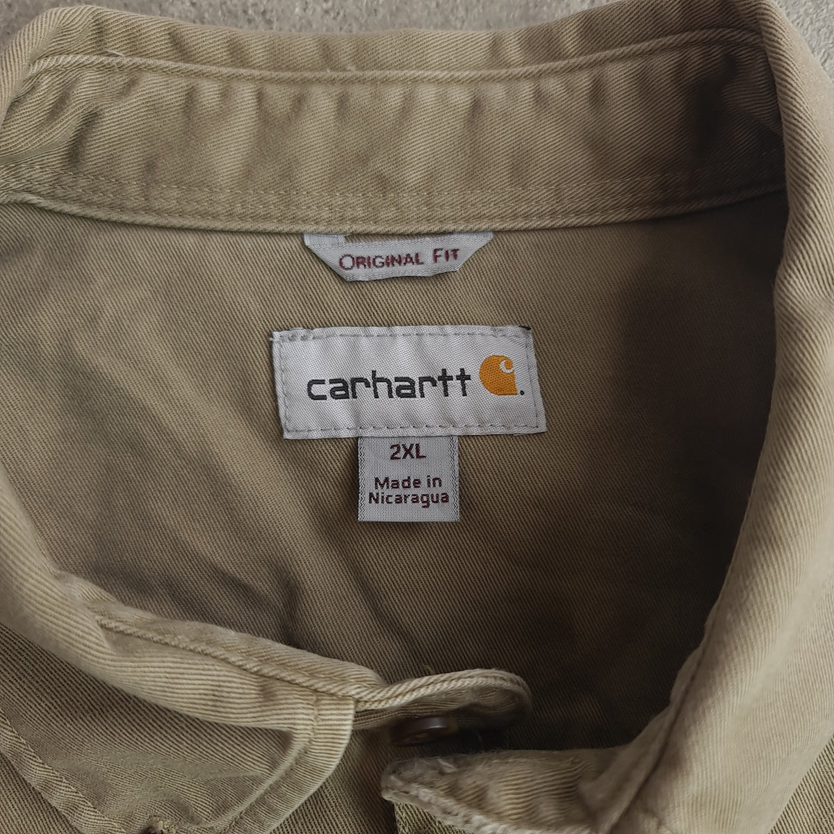 Carhartt Original Fit Cotton Shirt
