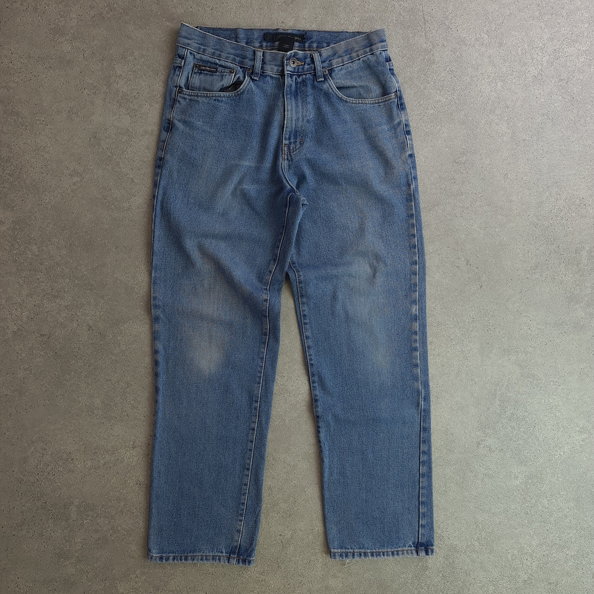 Calvin Klein Mid Wash Baggy Jeans