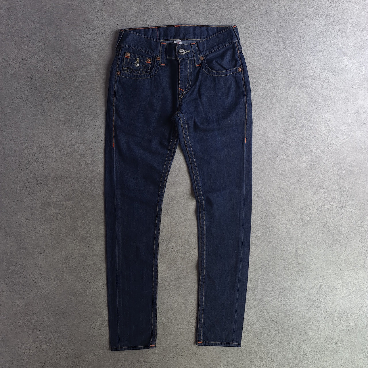 Y2K True Religion Section Skinny Dark Wash Jeans