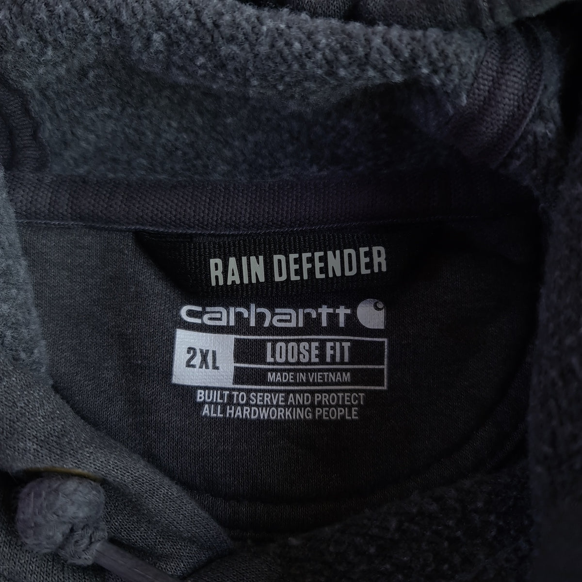 Carhartt Rain Defender Loose Fit Logo Graphic Hoodie
