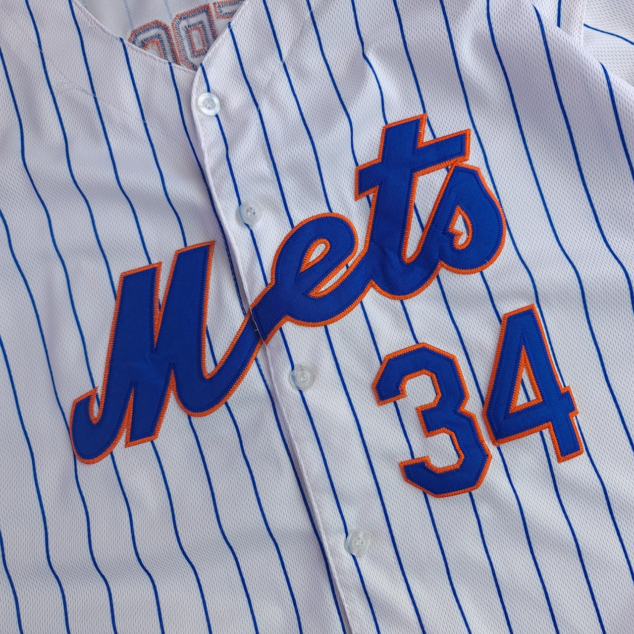 New York Mets MLB Majestic Baseball Jersey - Syndergaard 34