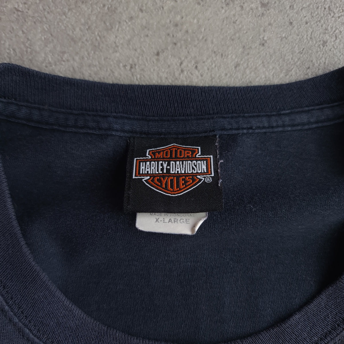 Y2K Harley Davidson Print T-Shirt