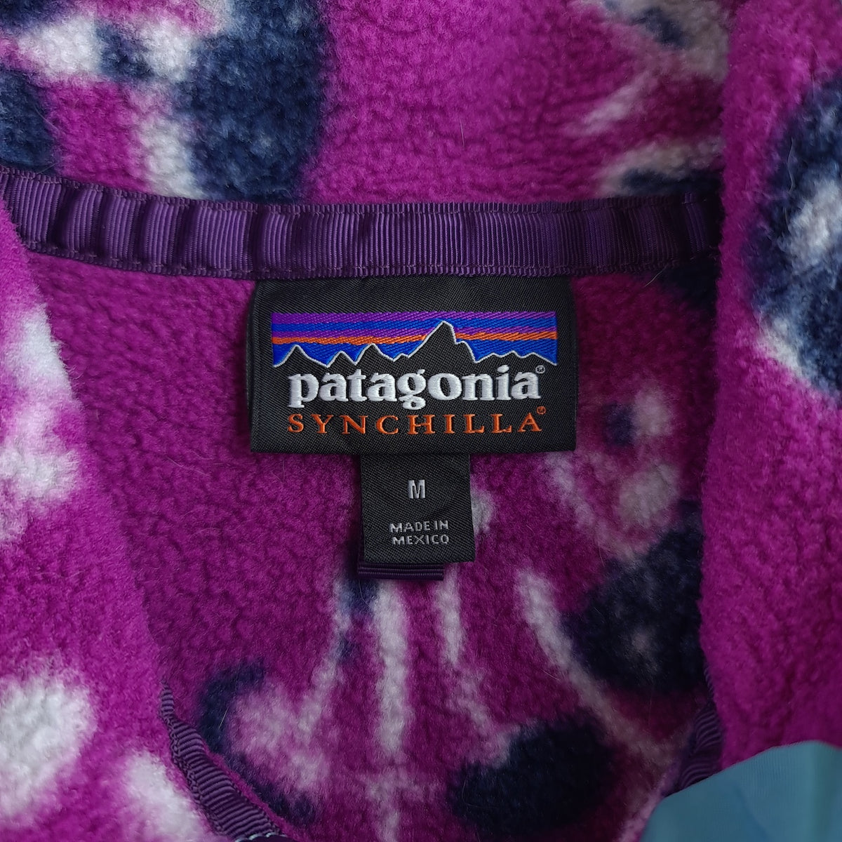 Patagonia Patterned Synchilla Snap-T Pullover Fleece