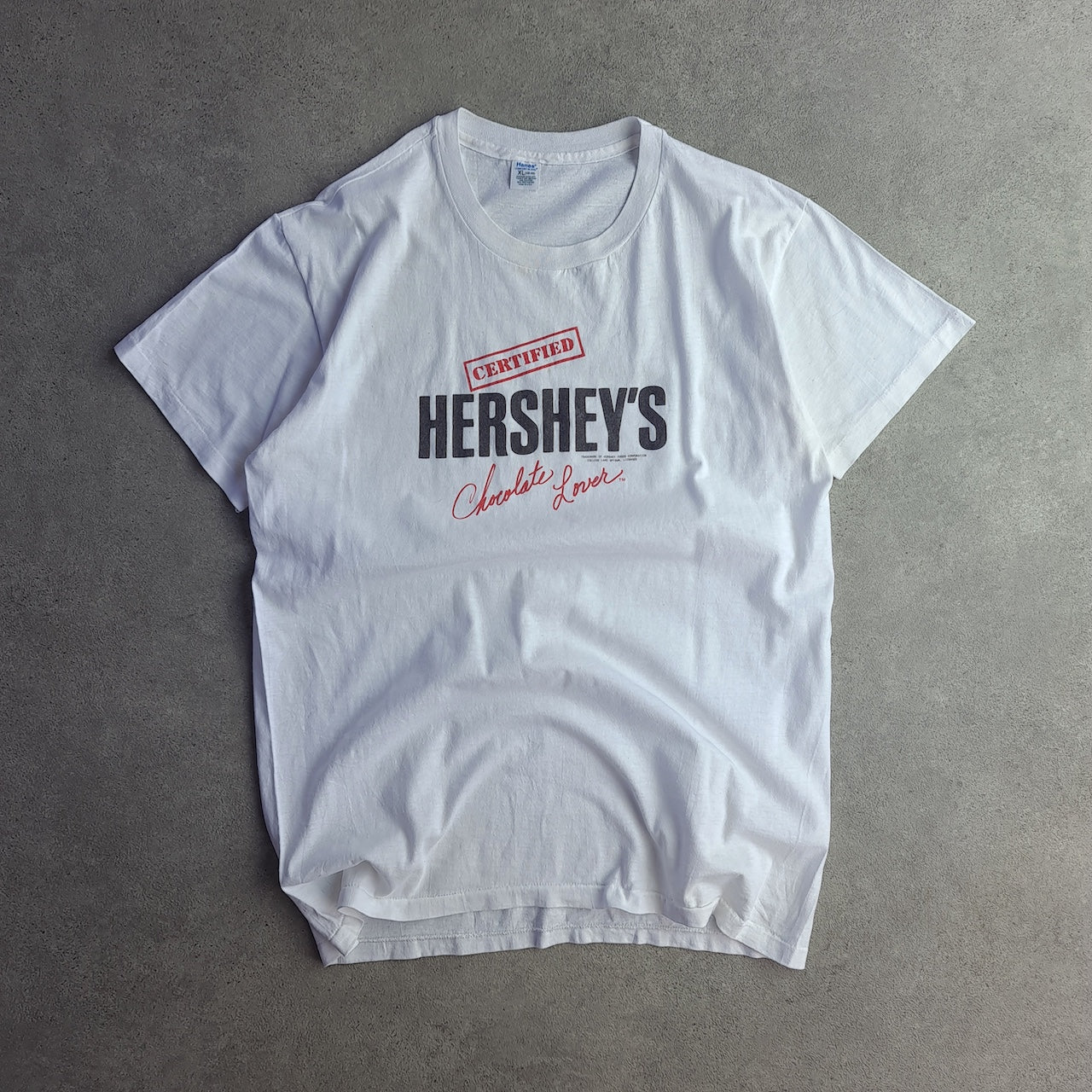 Vintage 90s Certified Hershey's Chocolate Lover T-Shirt