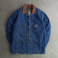 Vintage Carhartt C59DST Blanket Lined Denim Chore Jacket