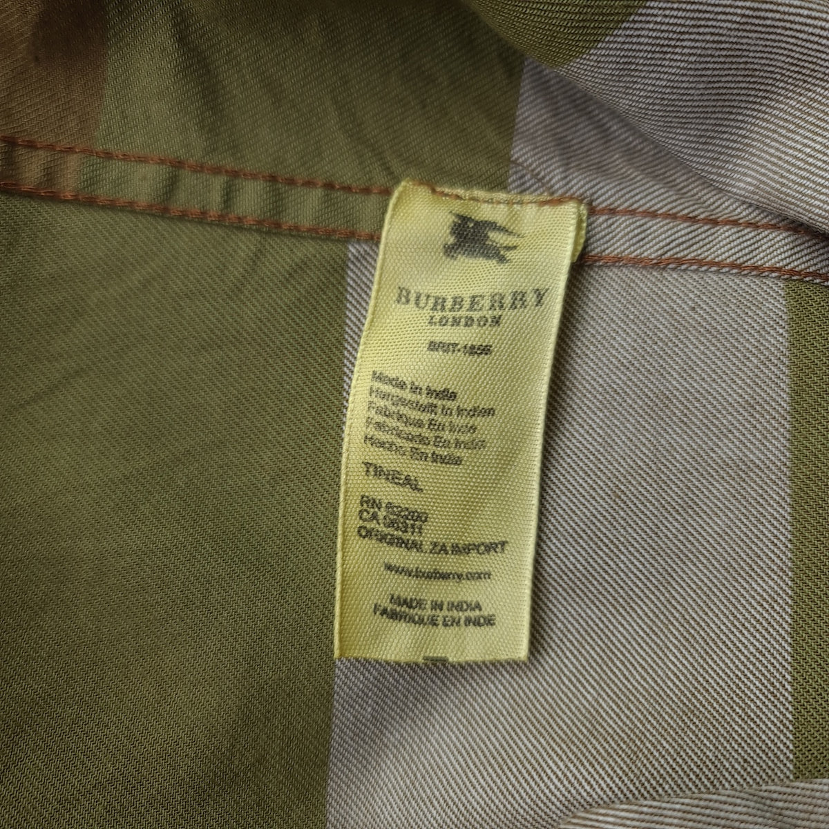 Burberry Brit Long Sleeve Nova Check Shirt