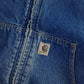 Vintage Carhartt J139 DST Hooded Active Denim Jacket
