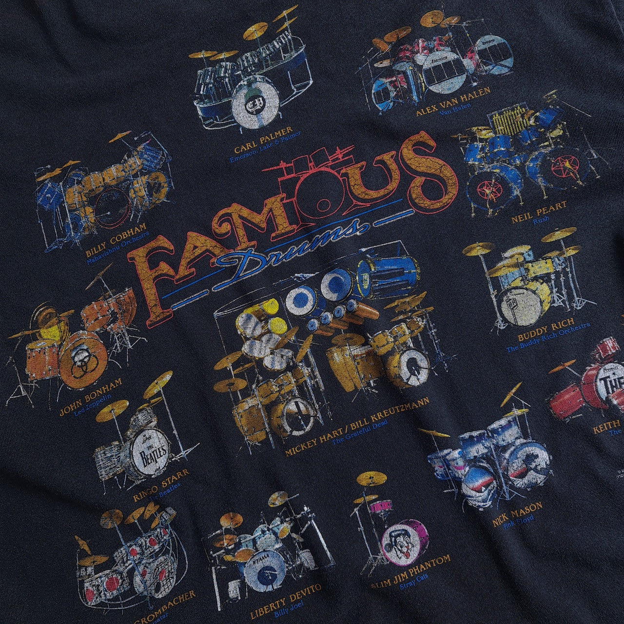 Vintage Famous Drums T-Shirt