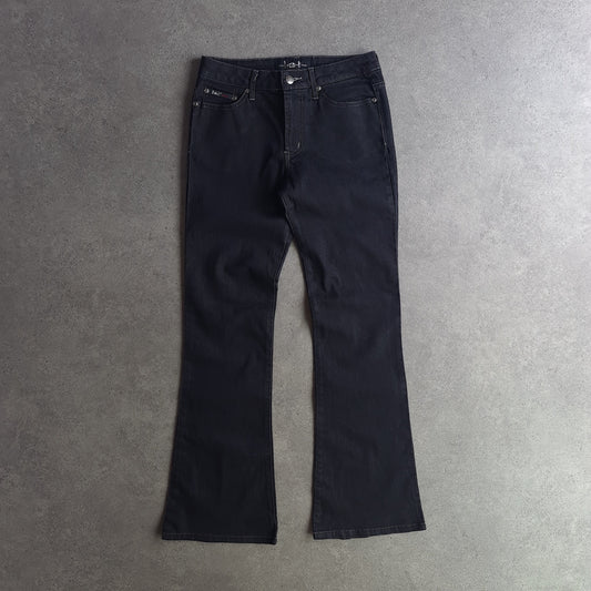 Y2K Life Energy Intelligence Flared Jeans