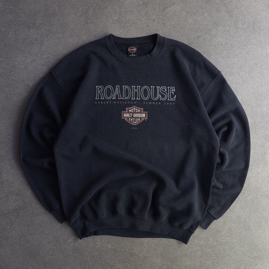 Vintage 1997 Harley Davidson Roadhouse Sweatshirt