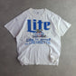 Vintage 90s Miller Lite Life Is Good In the Ghetto T-Shirt
