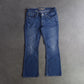 Y2K Big Star Maddies Mid Rise Light Wash Jeans