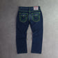Y2K True Religion Ricky Super T Relaxed Straight Jeans