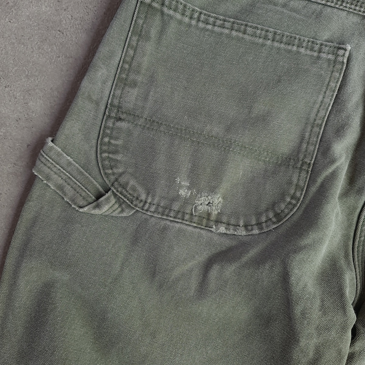 Dickies Distressed Duck Canvas Carpenter Pants