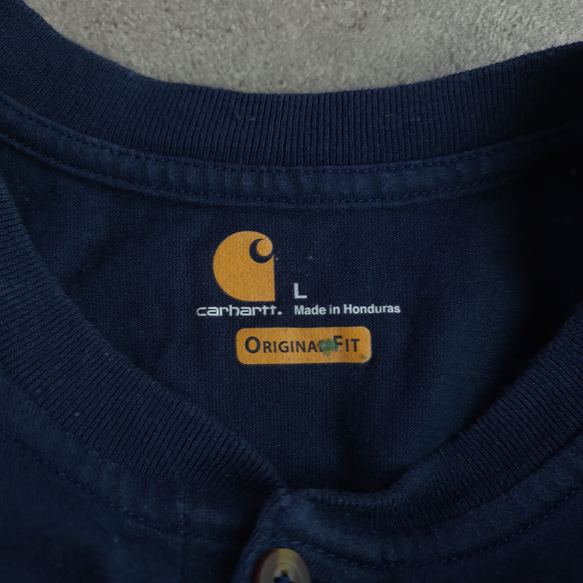 Carhartt Original Fit Henley Collar T-Shirt