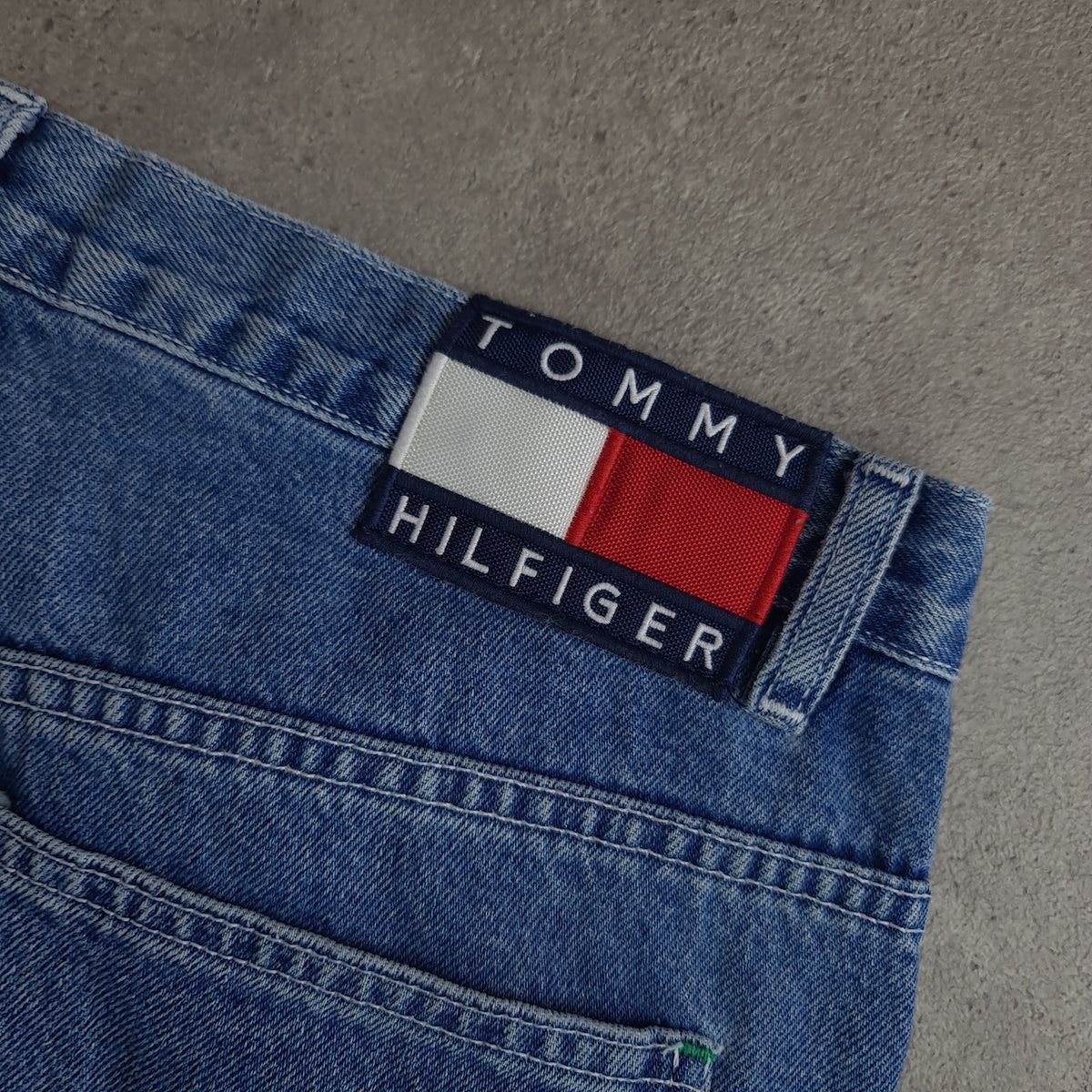 Vintage Tommy Hilfiger Rigid Cotton Baggy Jeans
