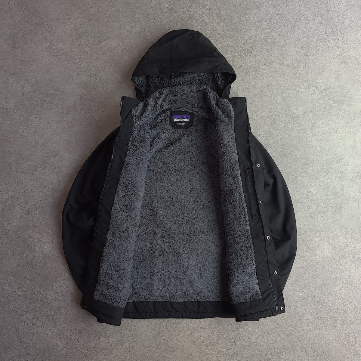 Patagonia Isthmus Fleece Lined Parka Hooded Coat