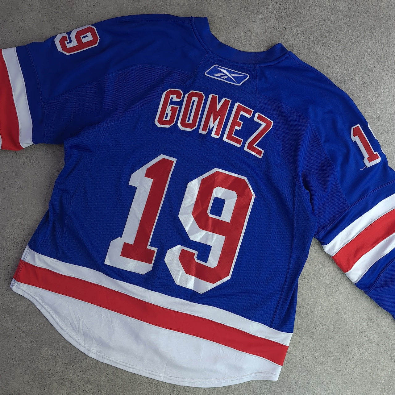 New York Rangers NHL Reebok CCM Hockey Jersey - Gomez 19