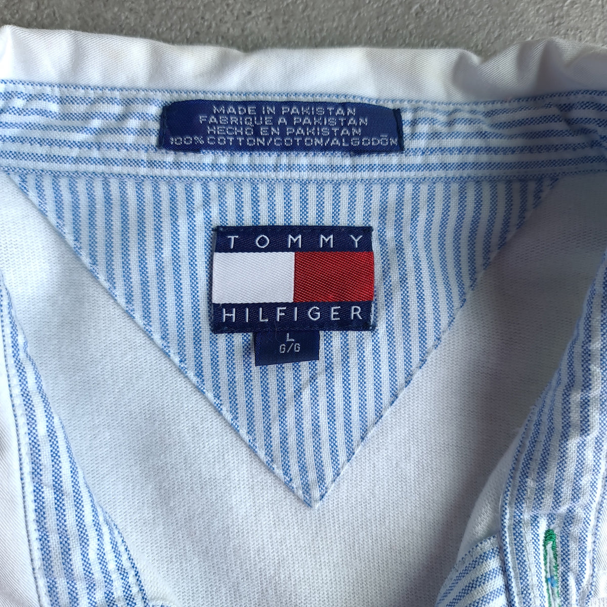 Vintage Tommy Hilfiger Flag Rugby Shirt