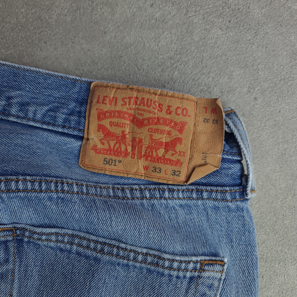 Levi's 501 Medium Stonewash Jeans