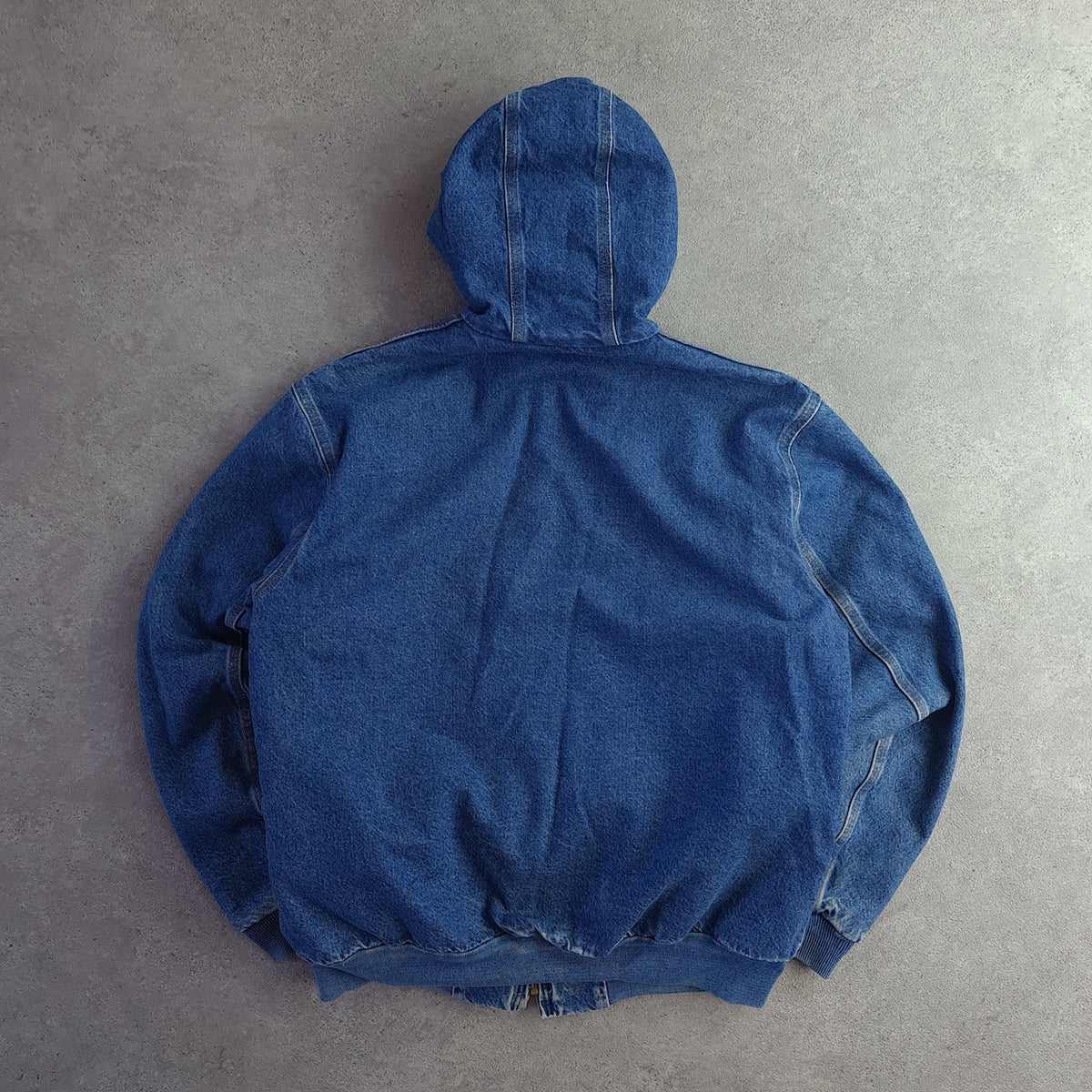 Vintage Carhartt J139 DST Hooded Active Denim Jacket