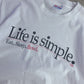 Vintage 90s Life is Simple. Eat. Sleep. Bowl T-Shirt