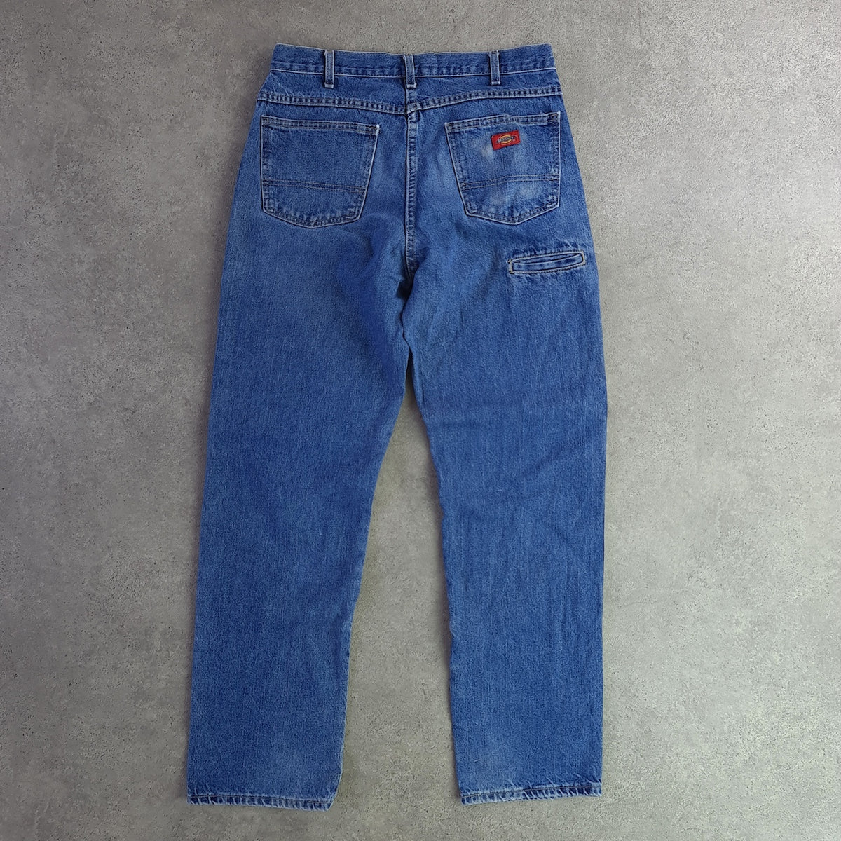 Dickies Distressed Rigid Denim Carpenter Jeans
