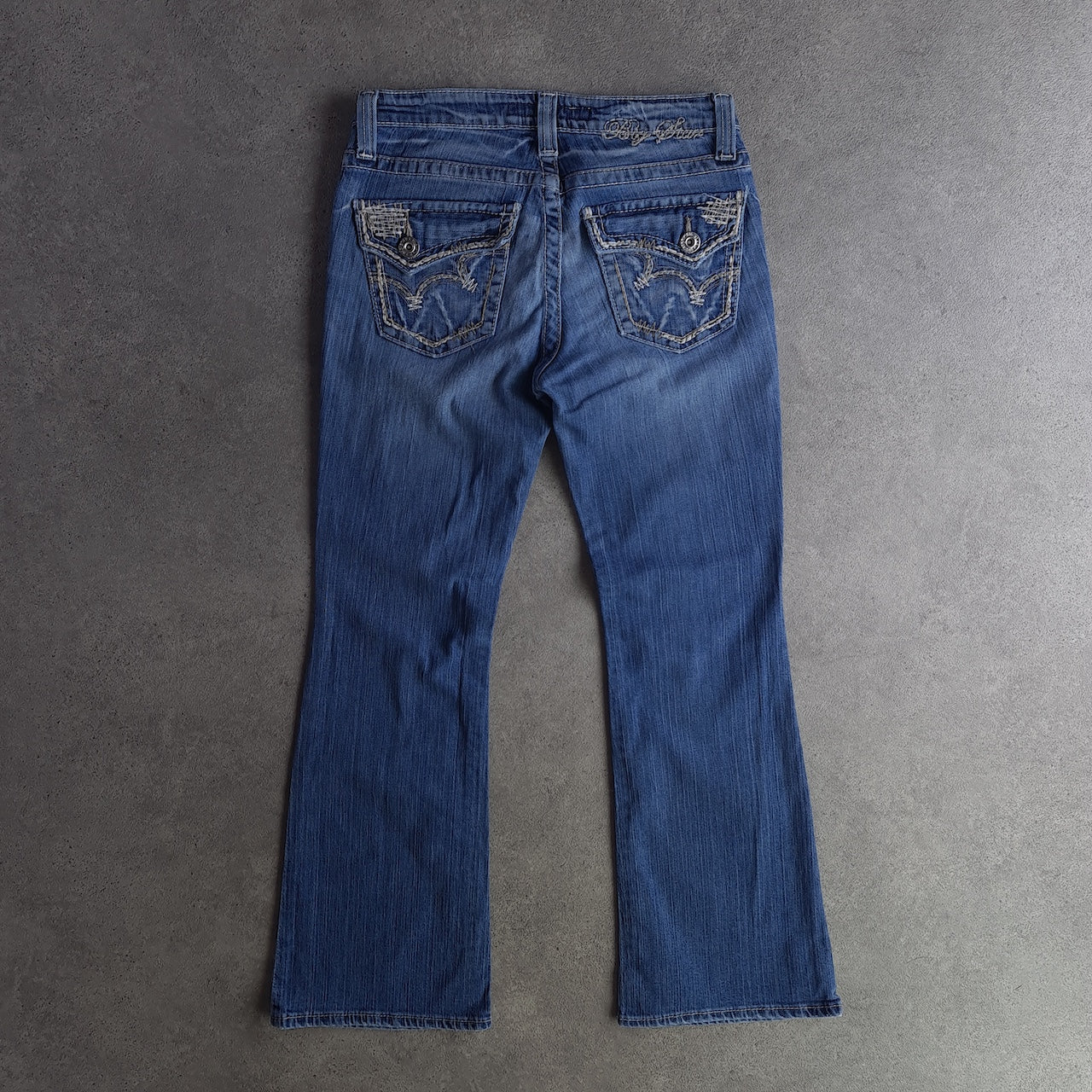 Y2K Big Star Maddies Mid Rise Light Wash Jeans