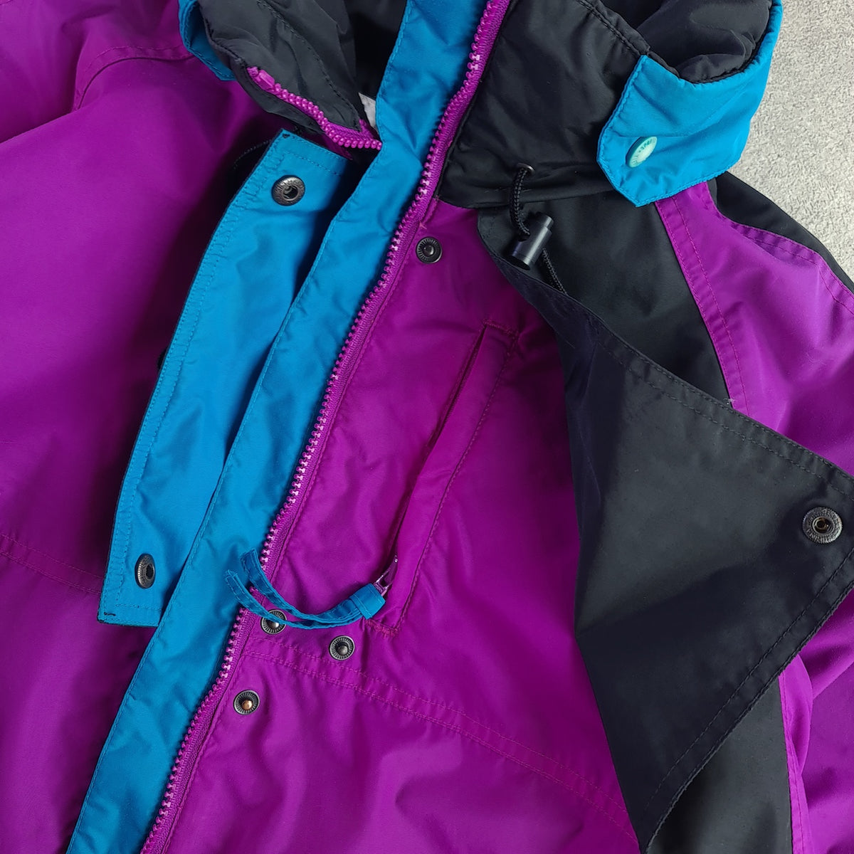 Vintage 90s Columbia Colourblock Rai Jacket