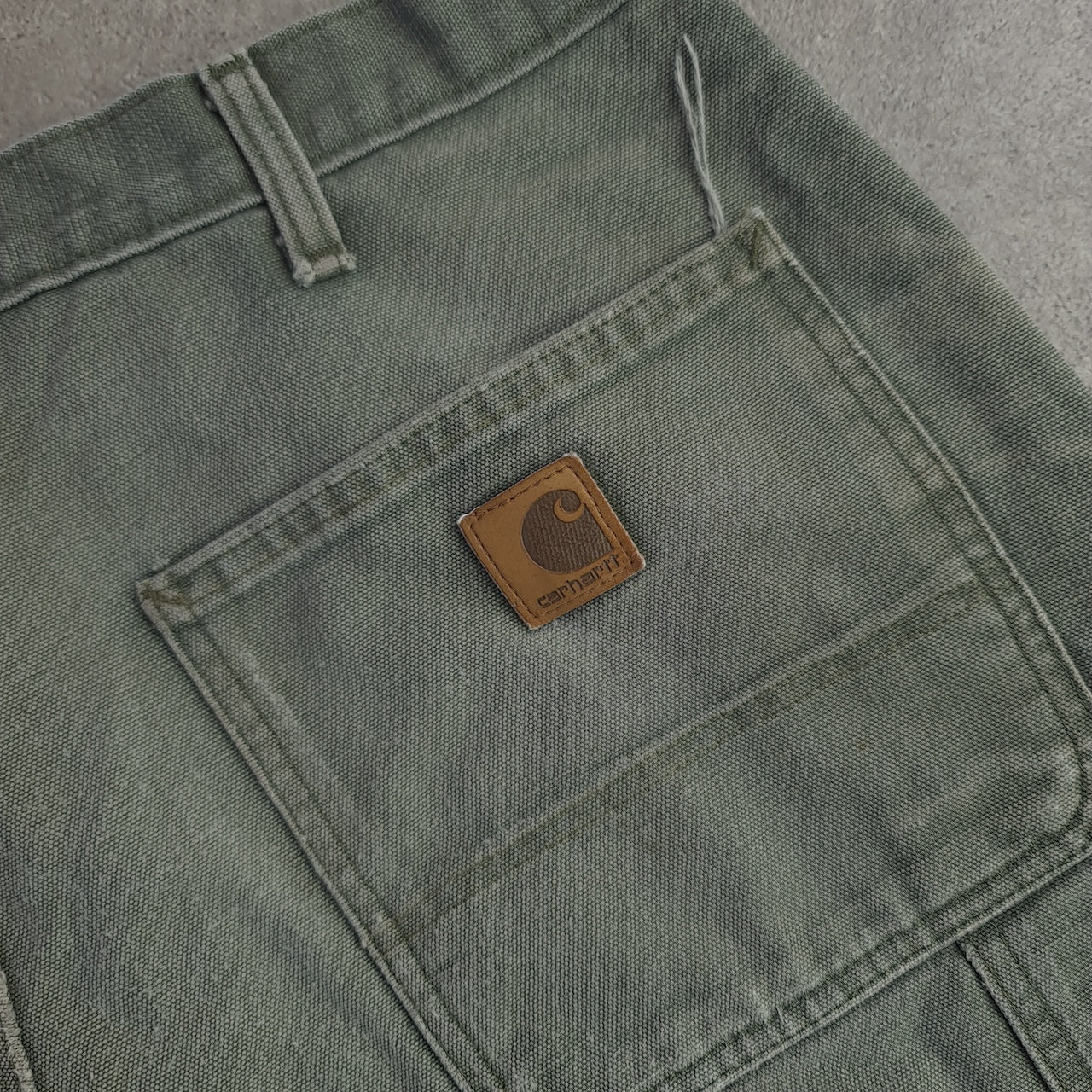 Carhartt Lined Distressed Carpenter Jeans