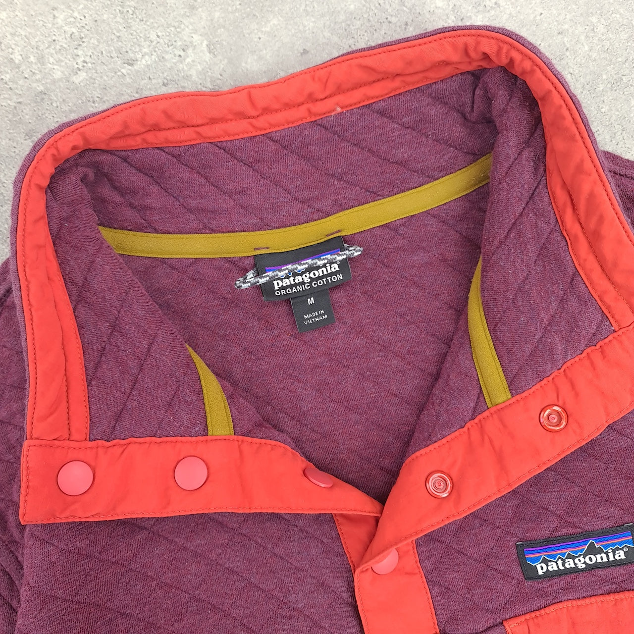 PATAGONIA Button Up Fleece Pullover