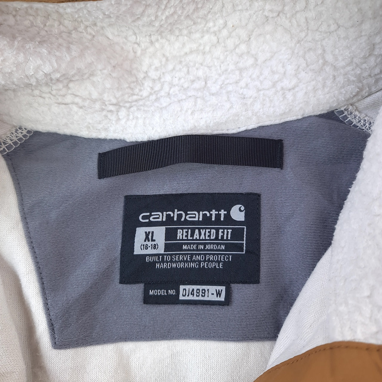 CARHARTT Quarter Zip Sherpa Fleece