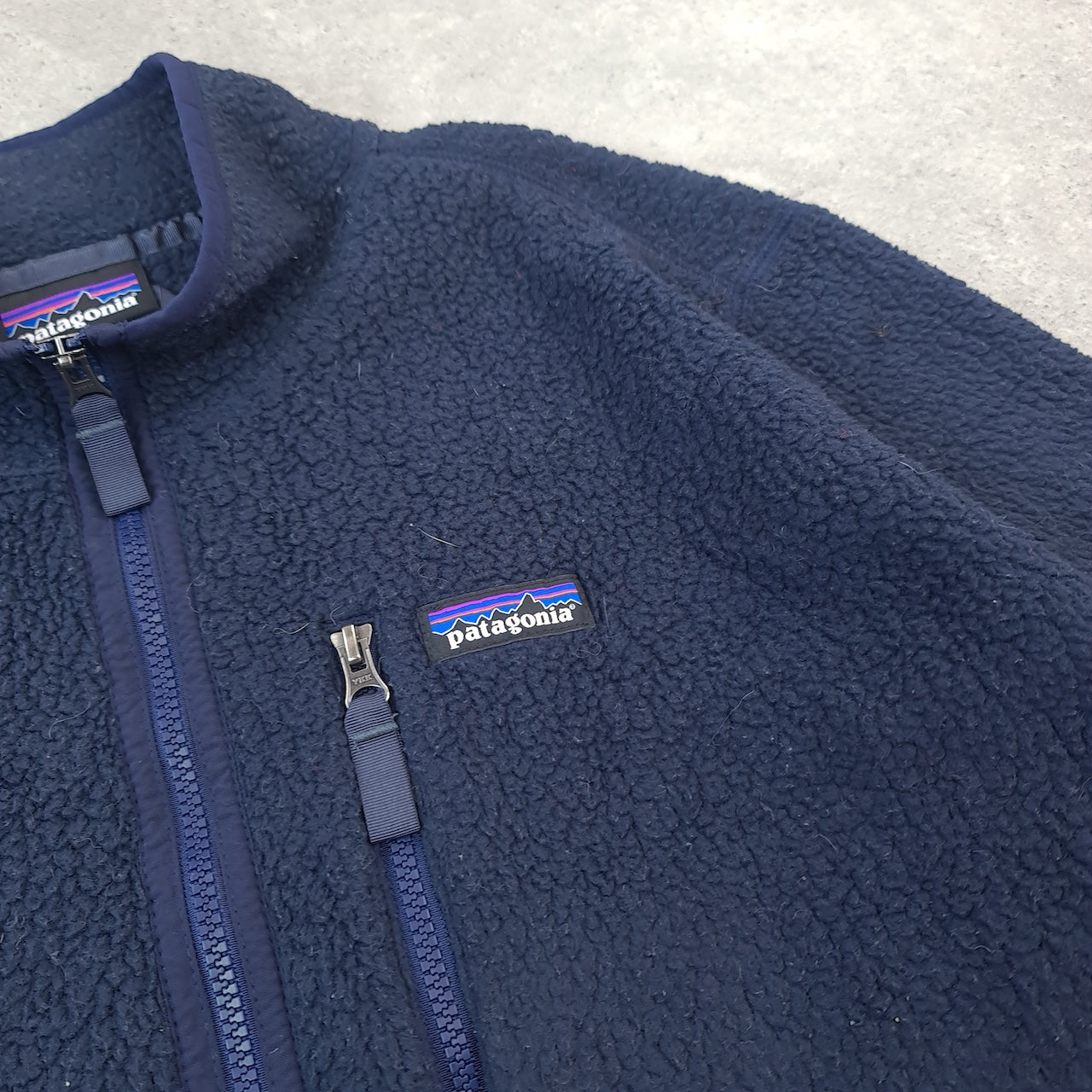PATAGONIA Quarter Zip Sherpa Fleece