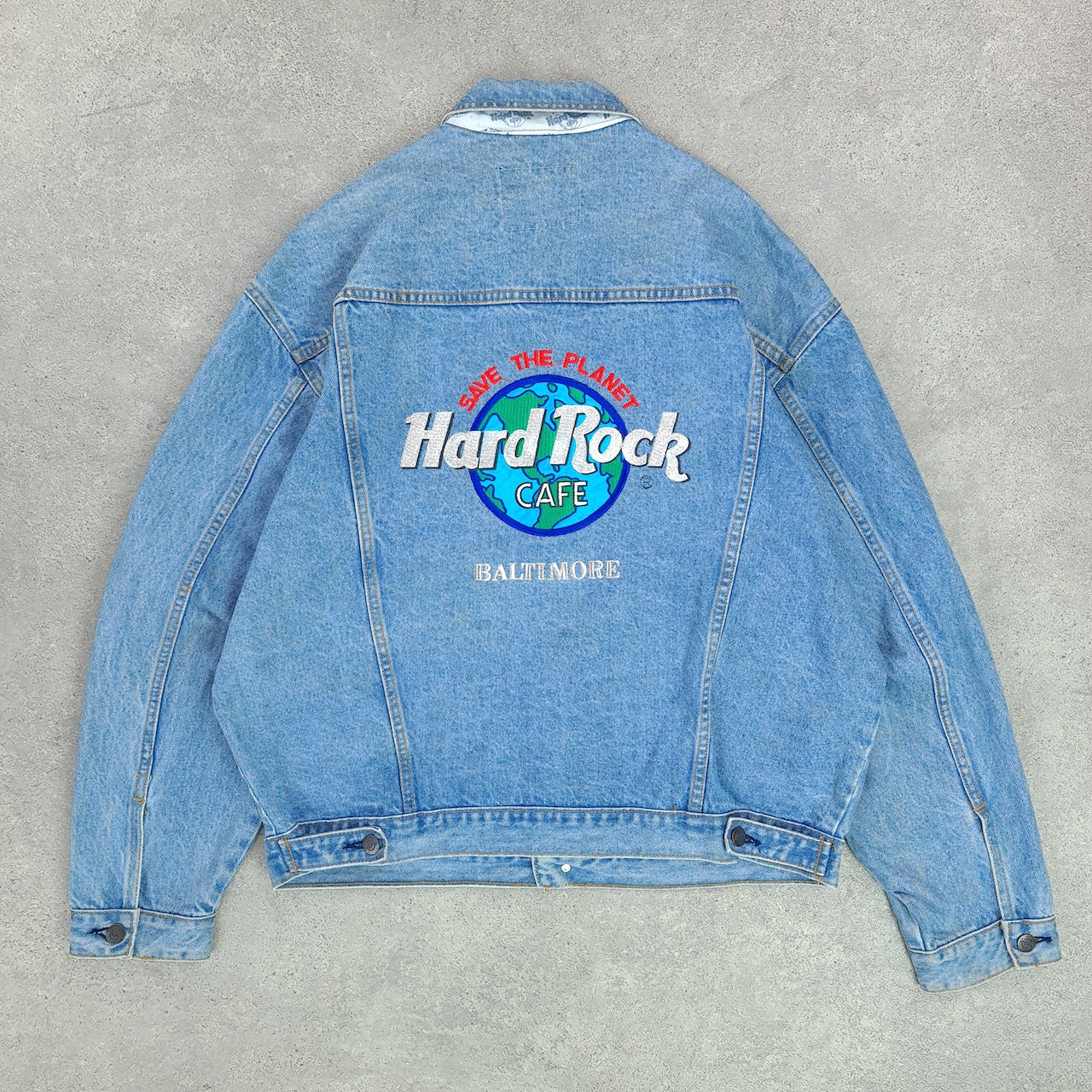 HARD ROCK SAVE THE PLANET Denim Jacket