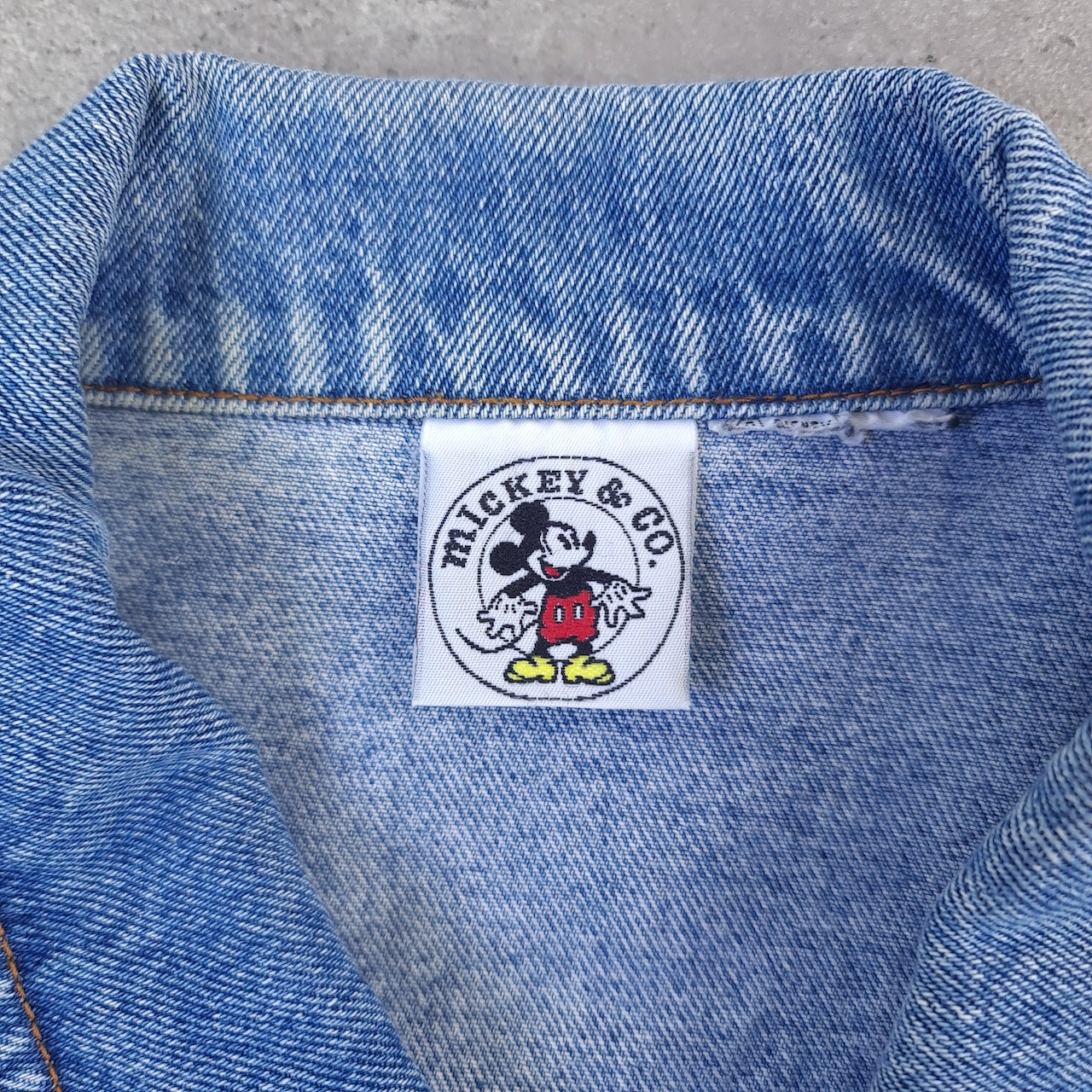 DISNEY MICKY MOUSE Denim Jacket