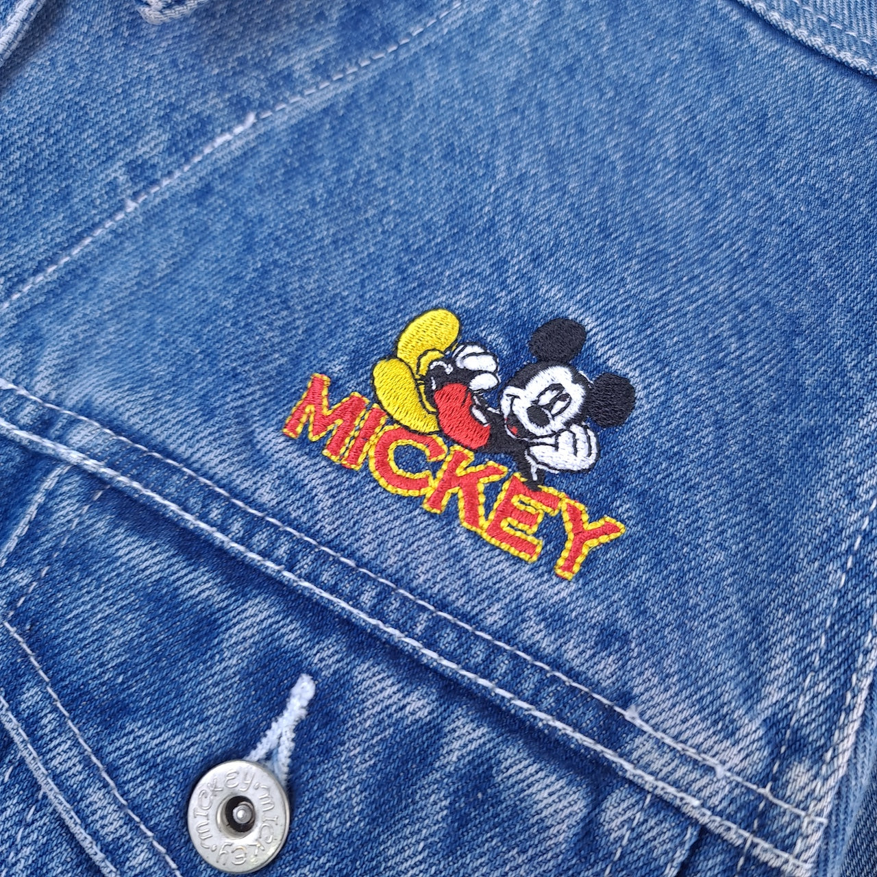 MICKEY MOUSE Womens Denim Jacket