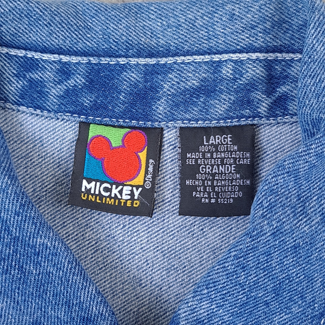 MICKEY MOUSE Womens Denim Jacket
