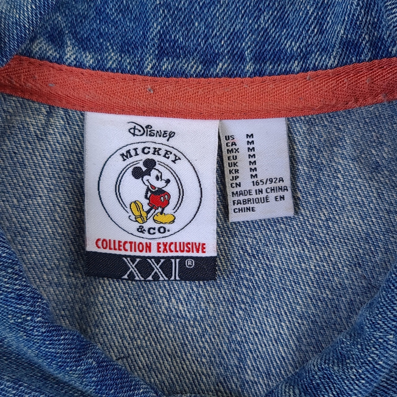 DISNEY MICKY MOUSE Denim Jacket