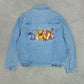 DISNEY EEYORE POOH TIGGER Denim Jacket
