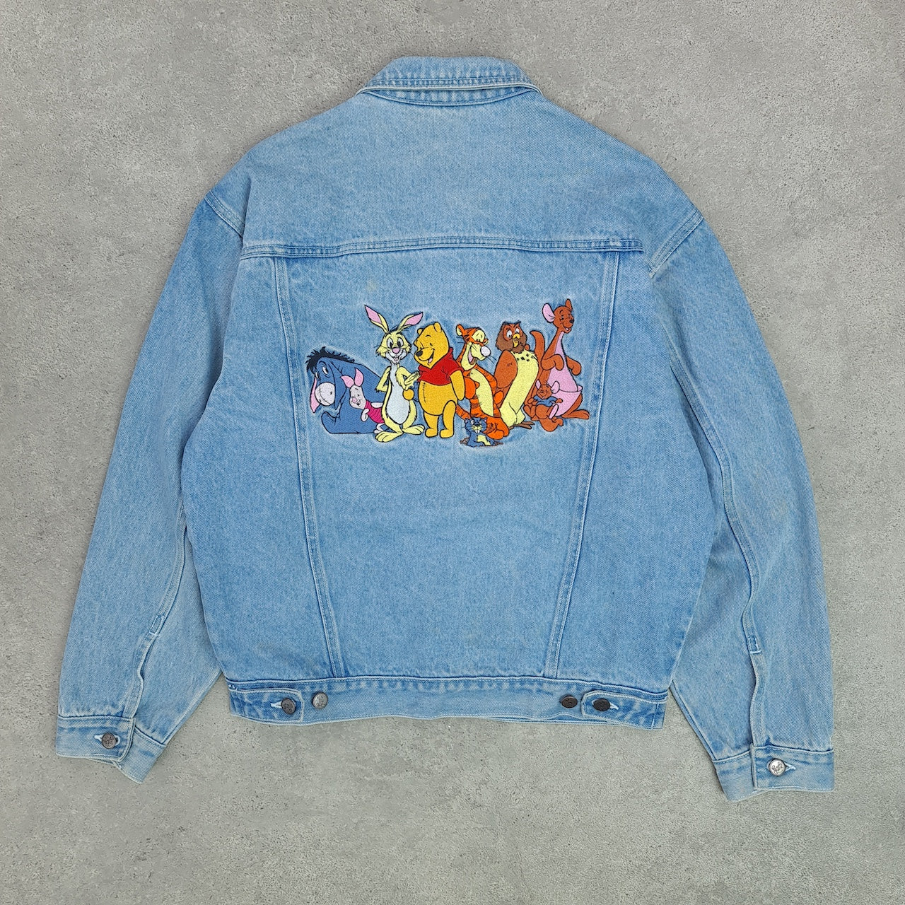 DISNEY EEYORE POOH TIGGER Denim Jacket