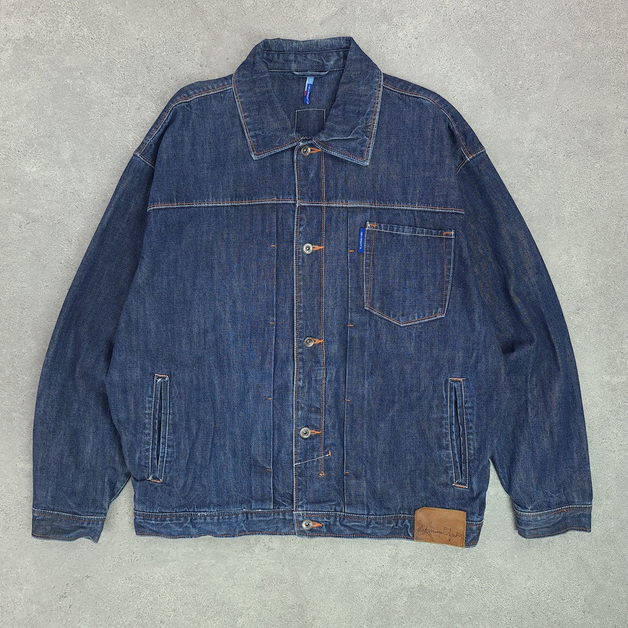 2001 FUBU Platinum Denim Jacket
