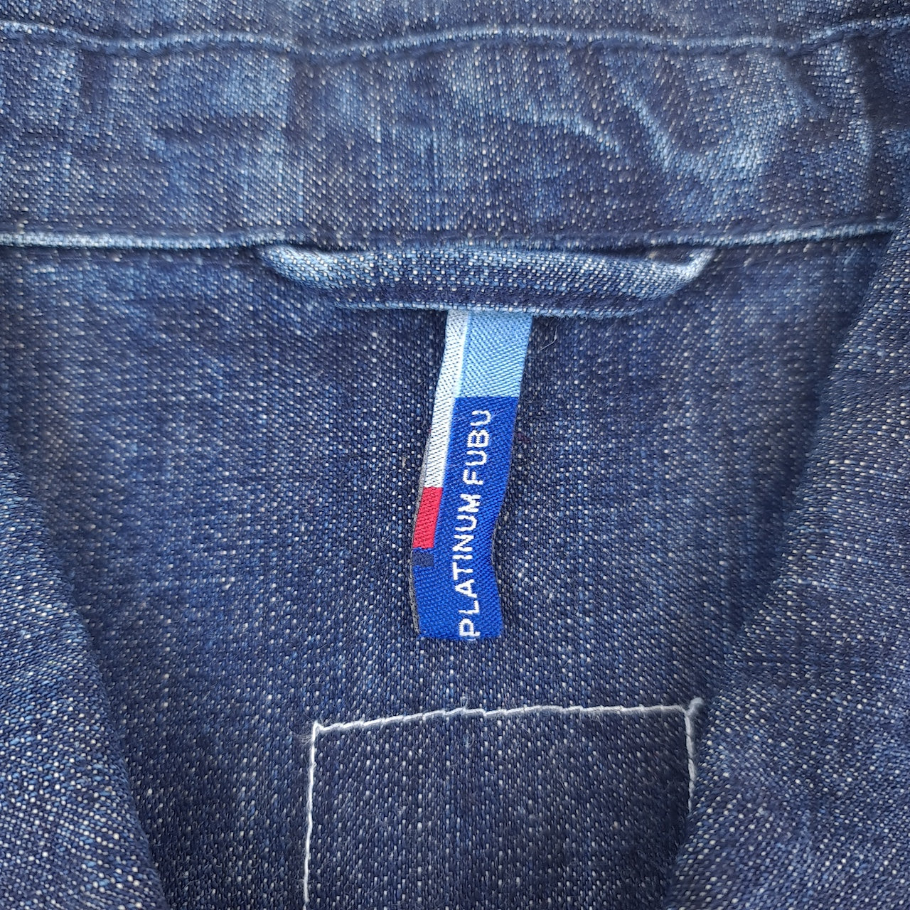 2001 FUBU Platinum Denim Jacket